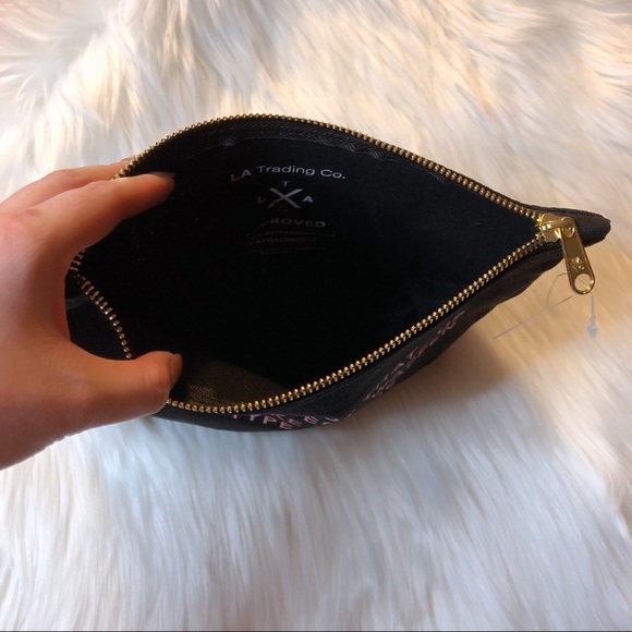 NEW LA Trading Co Girl Boss Inspiration Makeup Bag - Picture 3 of 4